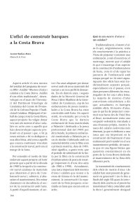 L ofici de construir barques a la Costa Brava-portada